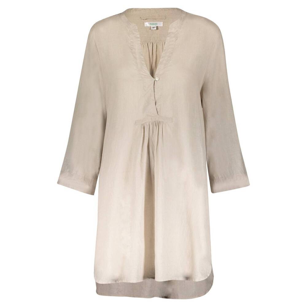 NEW GUADALUPE DESIGN women's poppy shirt dress in grey